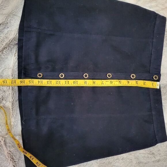 Hollister blue button down mini skirt - Picture 5 of 7